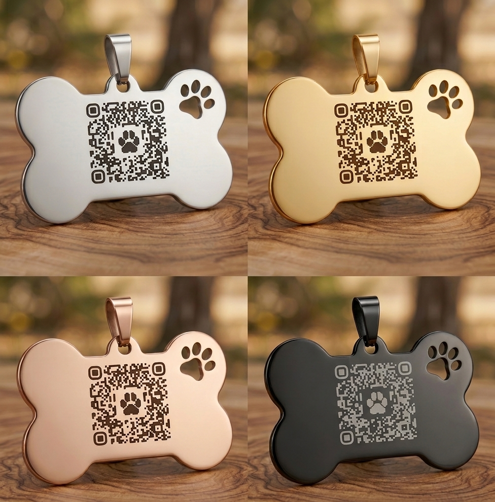 Tag Bone PetCode - reverso