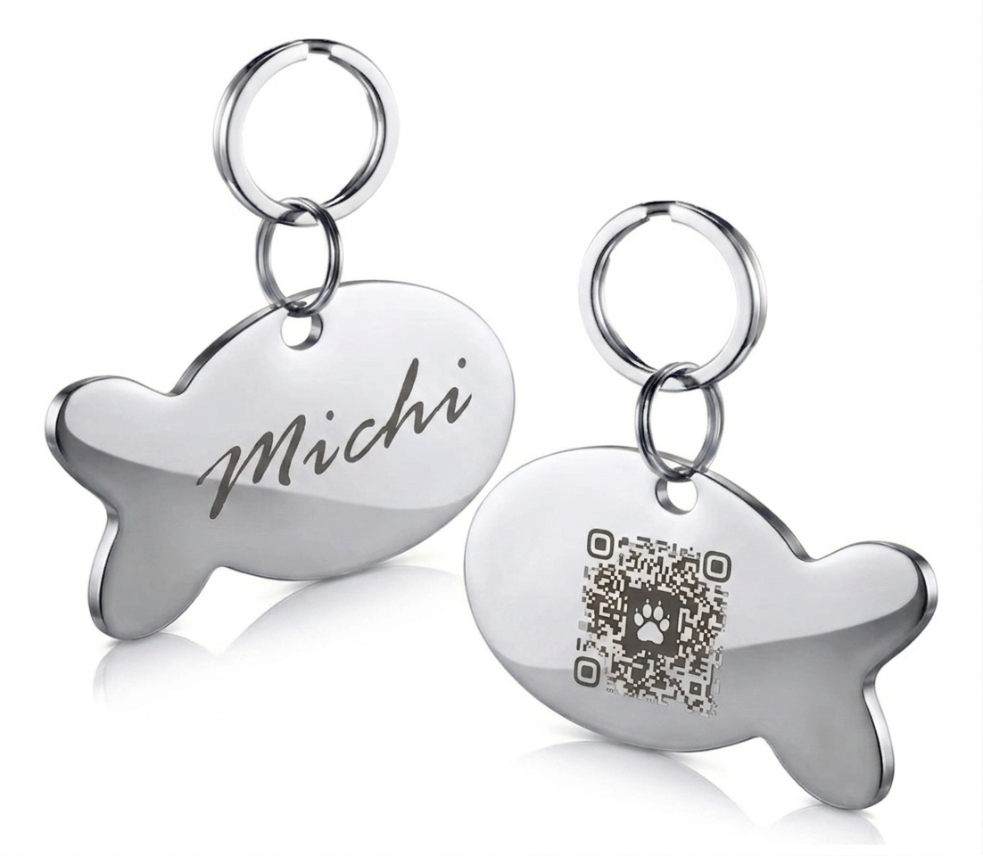 Pez Tag PetCode - detalle